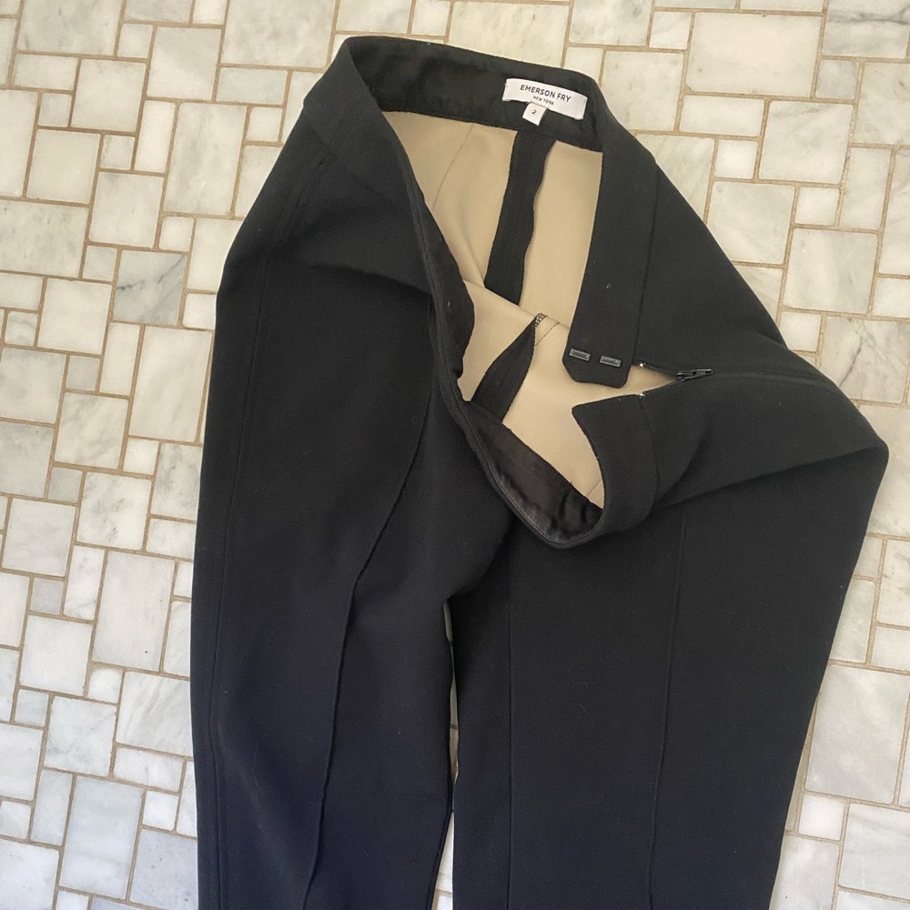 Emerson fry black business pants